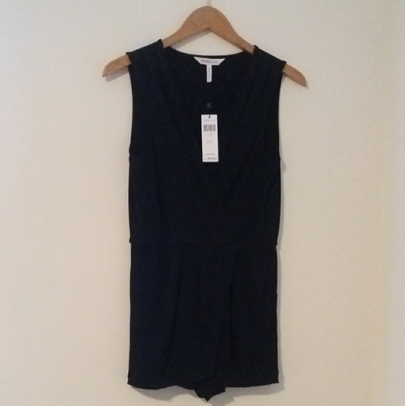 BCBGeneration V-neck Surplice Romper - Picture 5 of 5